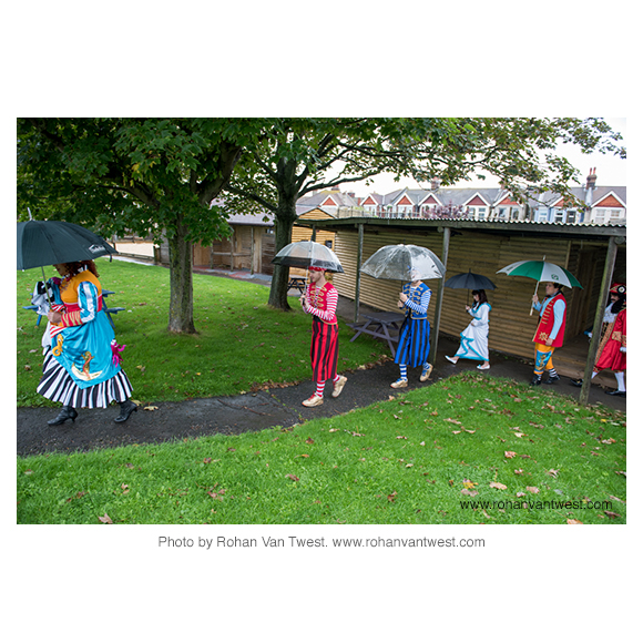 Autumn publicity photography session