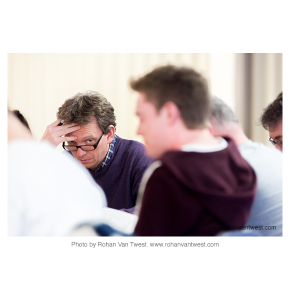 First table read through of the script