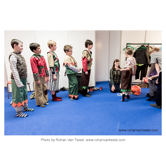Costume fitting